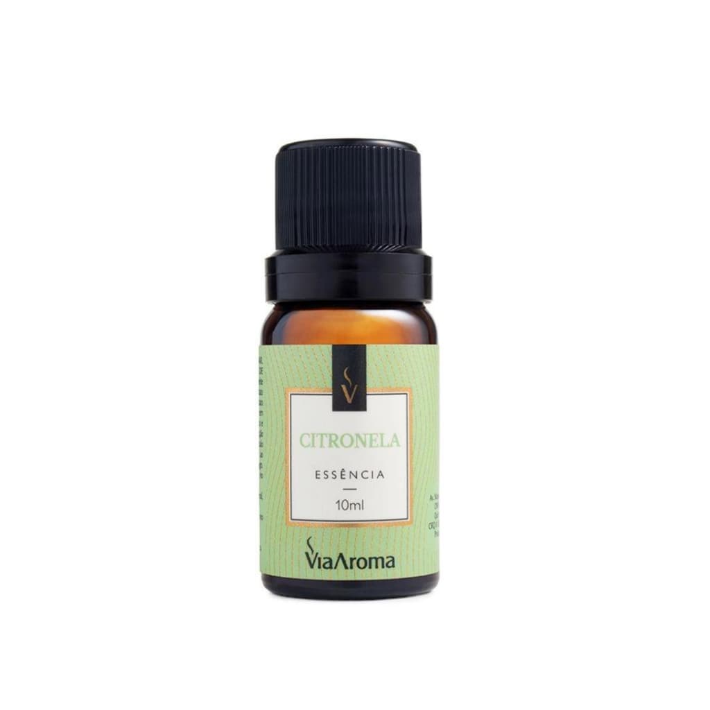 ESSENCIA VIA AROMA CITRONELA 10ML AROMATERAPIA VIA AROMA