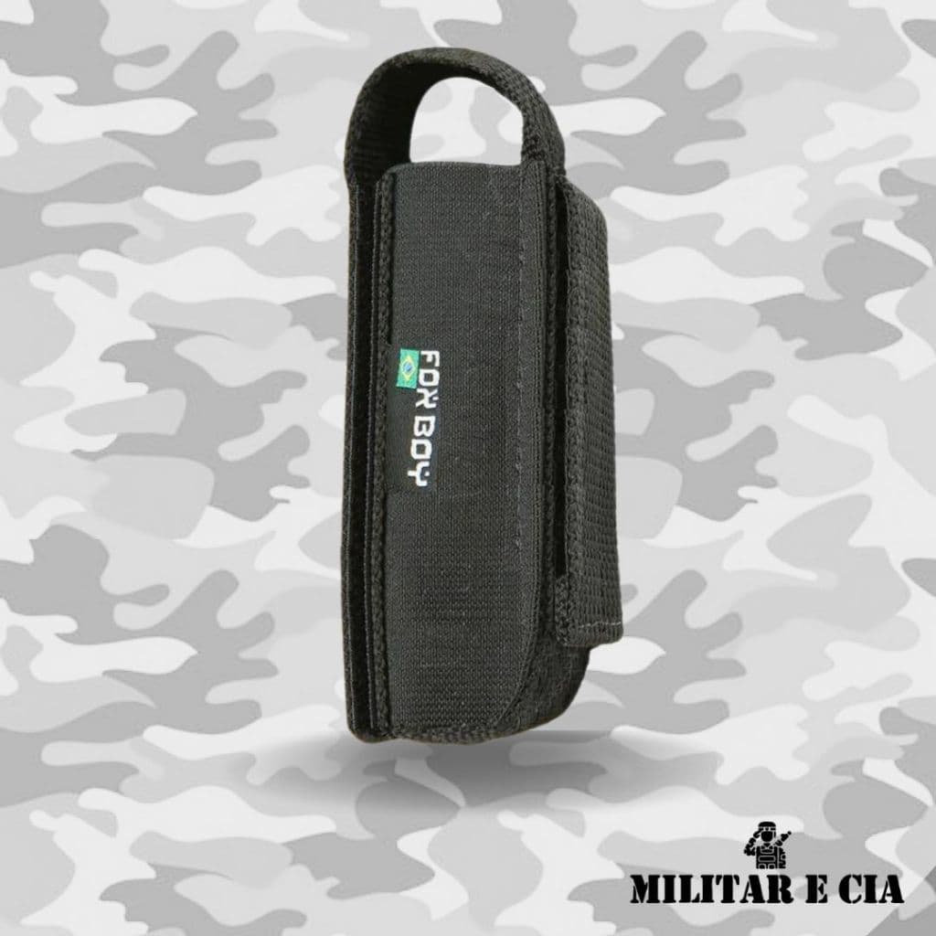 Porta Canivete Tático Preto Básico