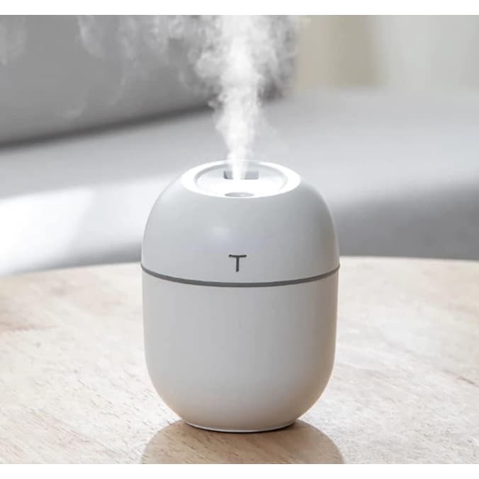Mini Umidificador De Ar Ultrassônico Usb Portátil 250ml Top