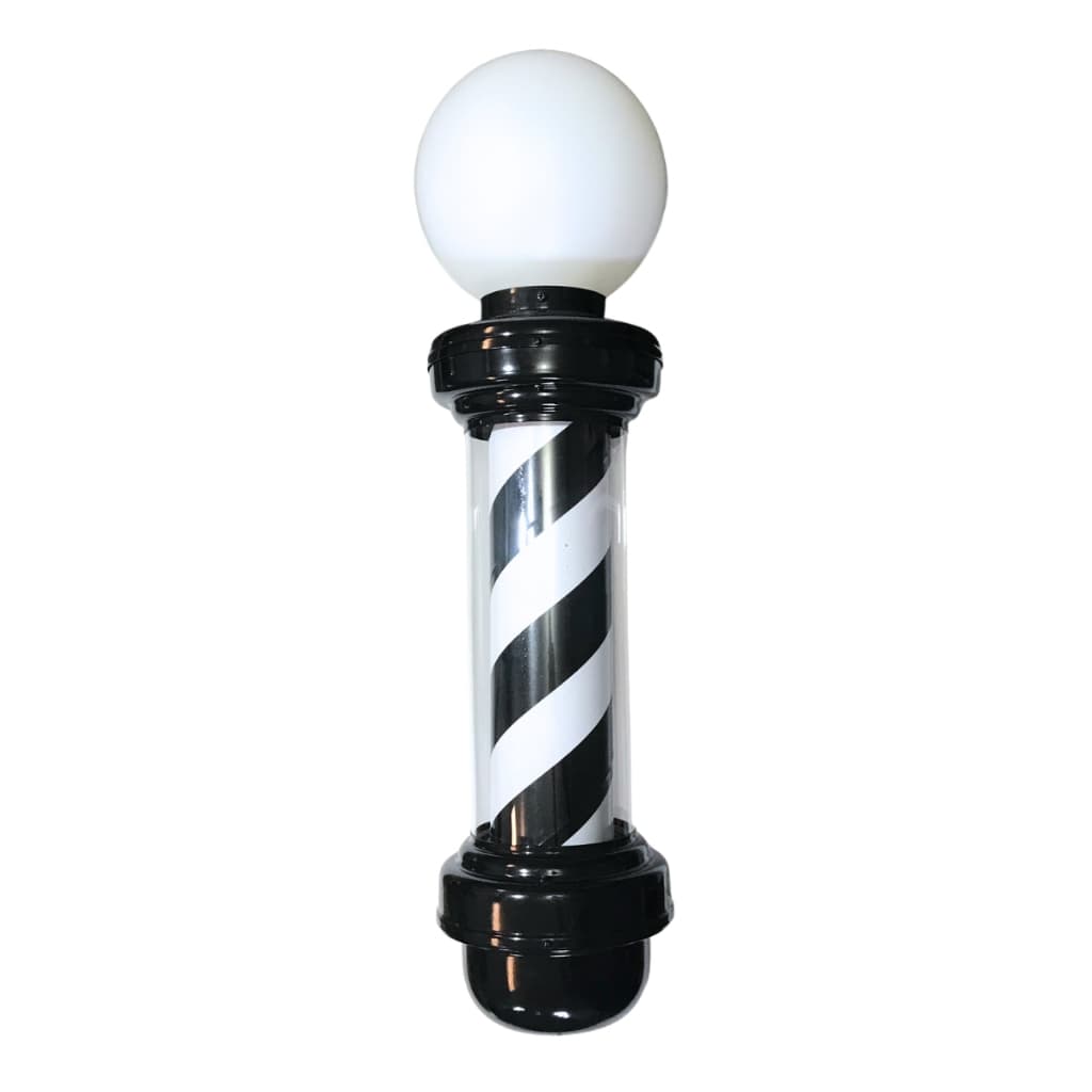 Barber Pole 75cm All Black Todo Preto Megan