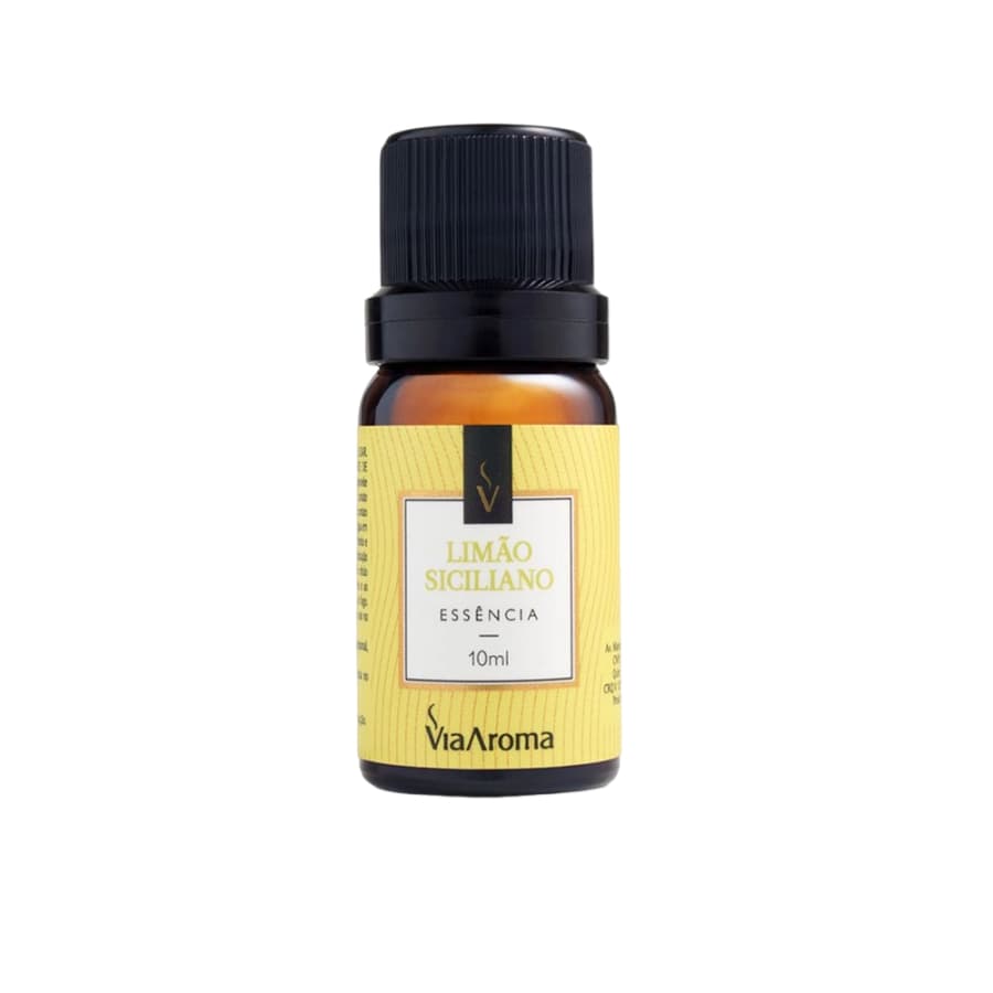 ESSENCIA LIMAO SICILIANO 10ML VIA AROMA AROMATERAPIA