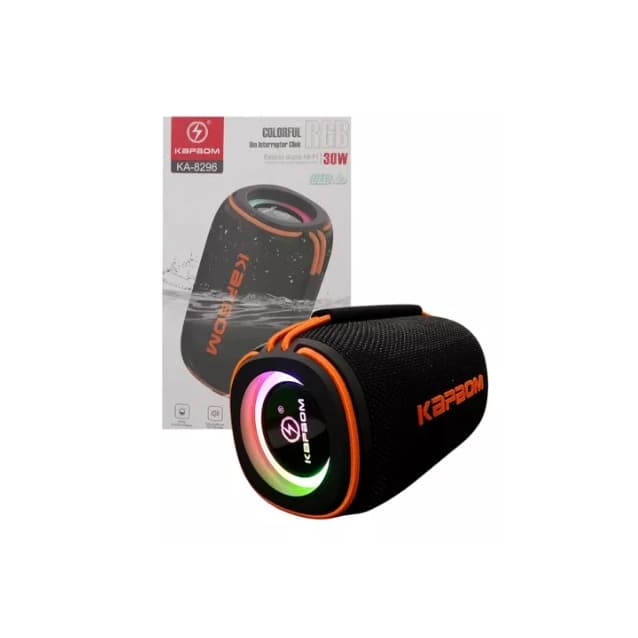 Caixa De Som Bluetooth Portátil Potente Com Alça Led Rgb Bluetooth Portátil Tws 30w