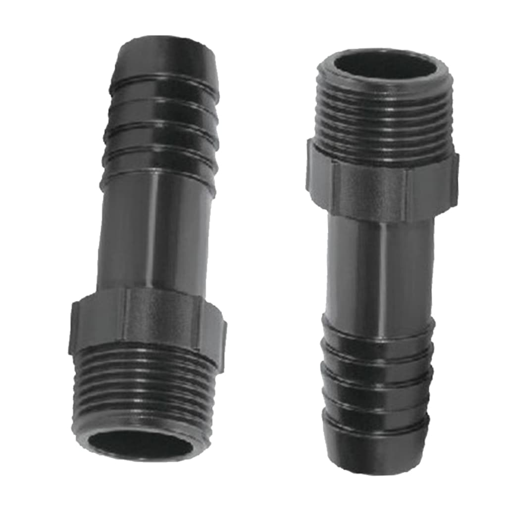 2 Adaptador Rosca Externa Para Mangueira De 1/2 Polegada irrigação espigão