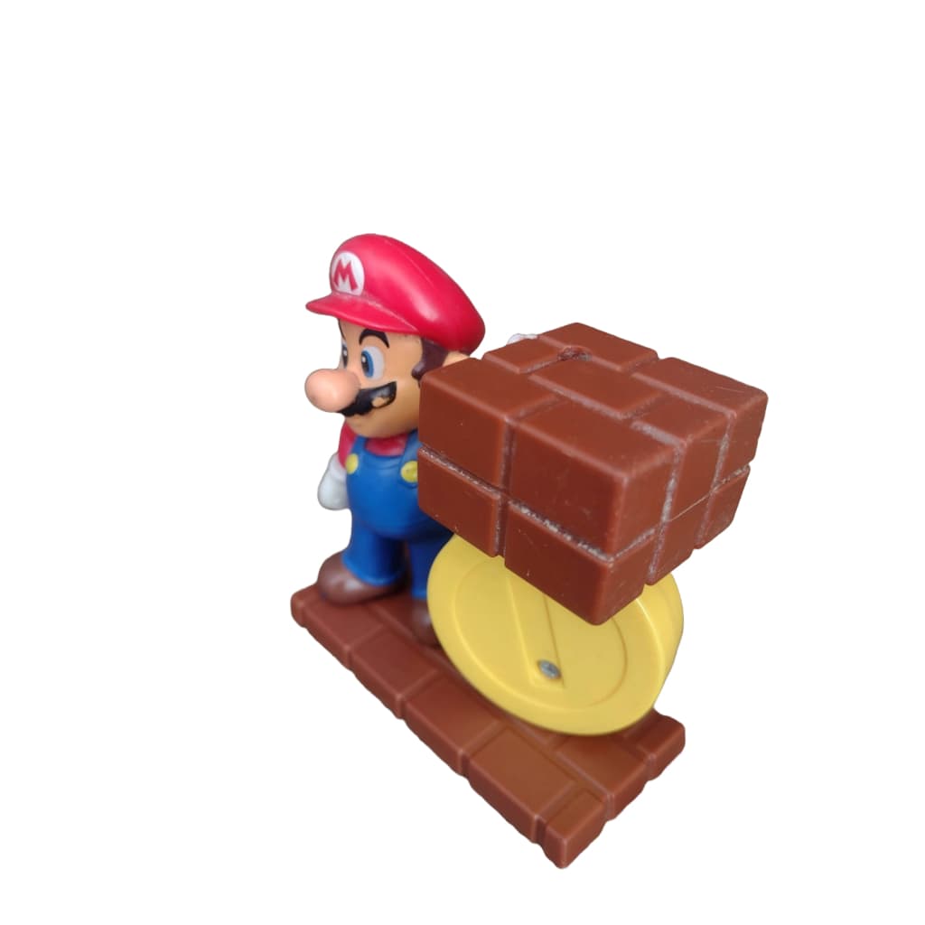 Brinquedo do Boneco do Mario Bros McDonalds coleção de 2014 Nintendo