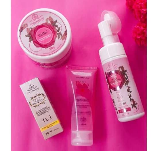 Kit de Cuidados com a Pele Rosa Mosqueta Phallebeauty