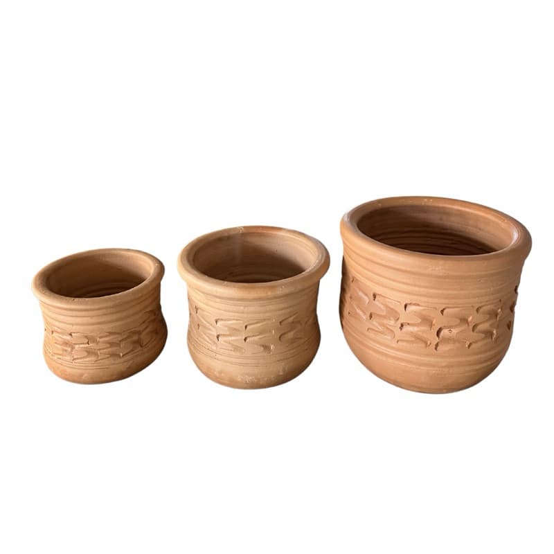 Vasos de Barro Trio