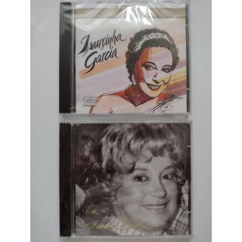 CDs: Isaurinha Garcia - dois cds lacrados