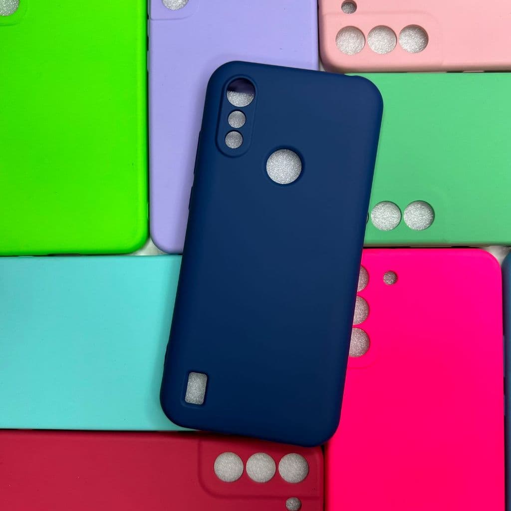 Capa Capinha Silicone Motorola Moto E6s / E6i Aveludada