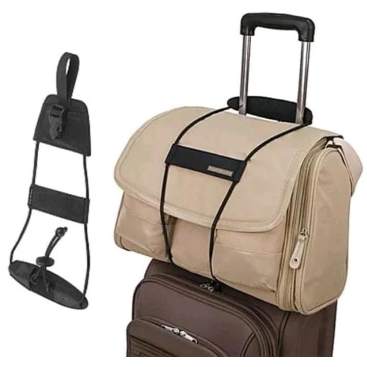 Cinta Ajustável Bagagem Alça Elástica Mala Viagem Bag Bungee
