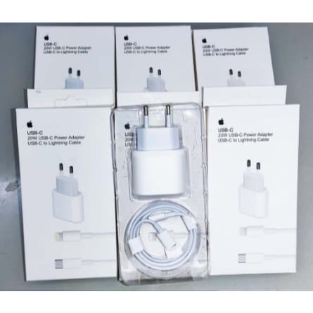 kit 10  6 Carregador Turbo 20w P/ iPhone 8 Plus X Xr 11 12 13 Pro Max 14 ct-201