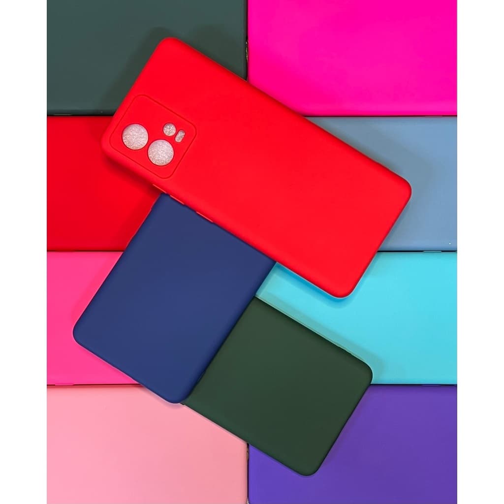 Capa para Motorola Edge 30 Fusion / Capa + Pelicula ceramica ou So 1 Capinha Aveludada Case