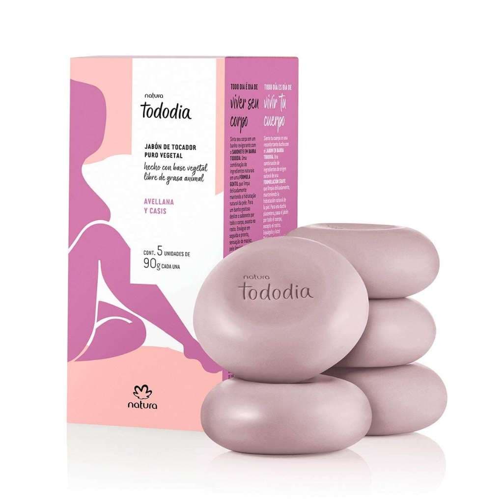 Sabonetes Natura Todo Dia 5x90gr Original Sabonete Perfumado Todo Dia