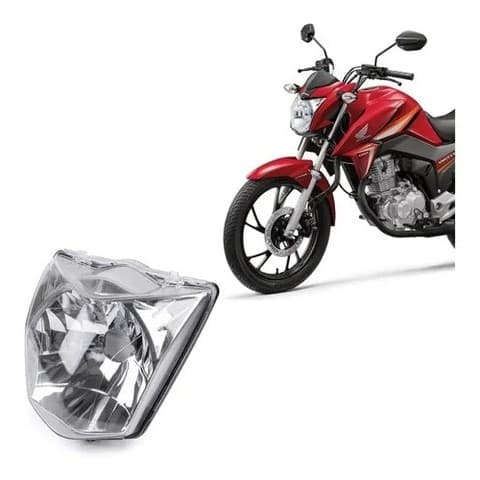 Bloco Óptico Farol Cg 160 Fan Titan 160 2016 17 18 19 20 22