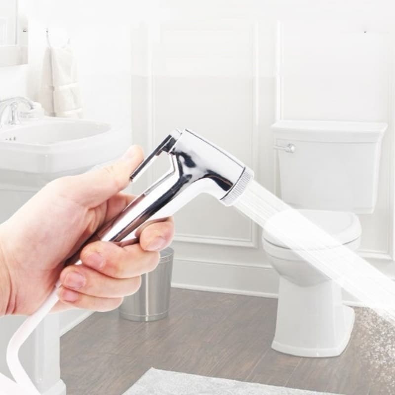 100% Completa Metal Ducha Higiênica Para Banheiro Completa 1,20m Chuveirinho Privada