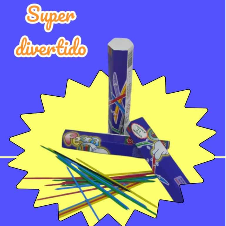 Kit 20 jogos Pega Varetas Brinquedo Divertido 21 Varetas coloridas