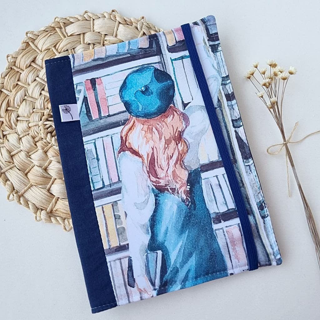 Capa para Livros em Tecido Books