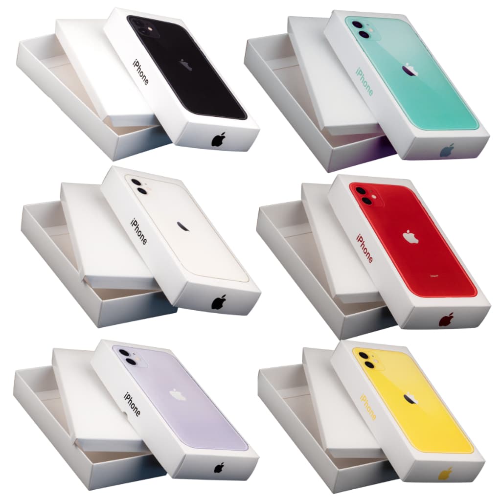 Kit 12 Un. Caixa para Celular iPhone Personalizada