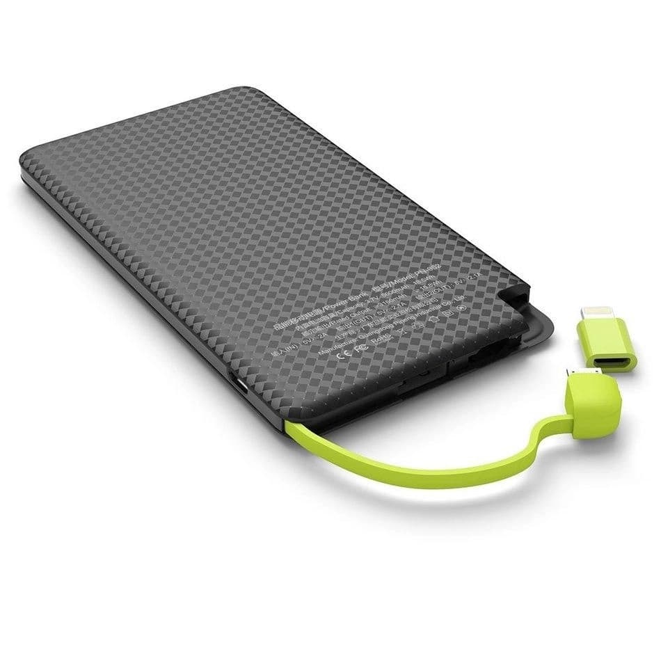 CARREGADOR PORTÁTIL POWER BANK UNIVERSAL 10.000MAH E 5.000MAH