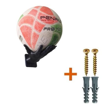 Suporte de Parede Para Bolas Vôlei Voleibol - Formato Mão