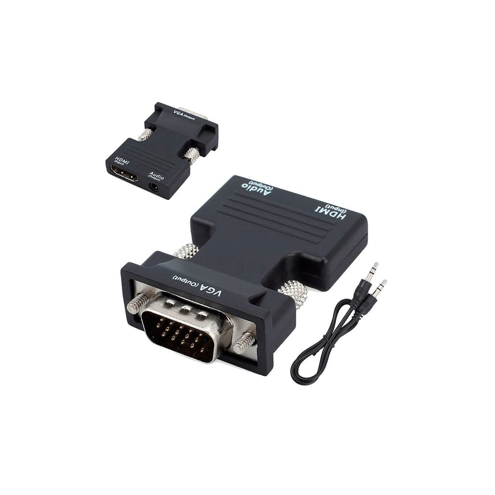 Adaptador MD9 HDMI F x HDB15 M com cabo de Audio, 7187