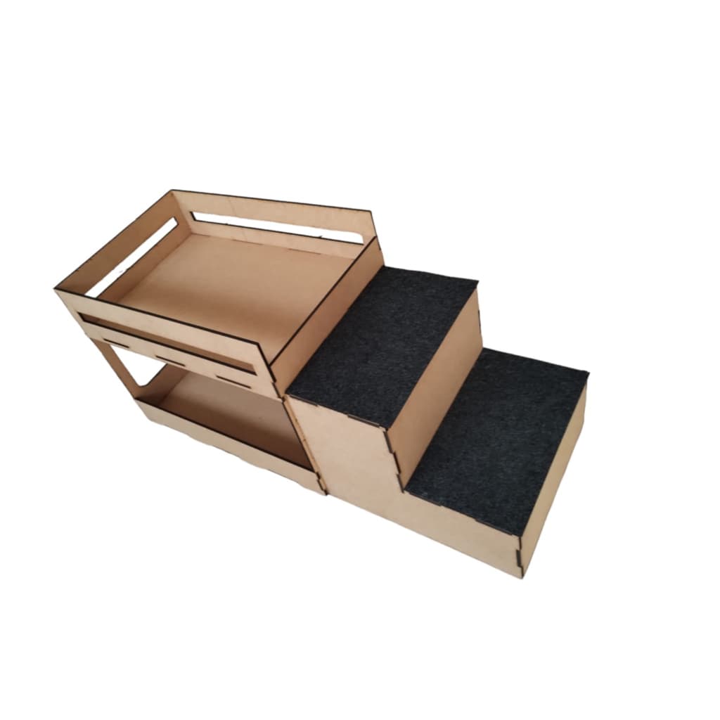 CAMA BELICHE G PARA PET GATO E CACHORRO EM MDF