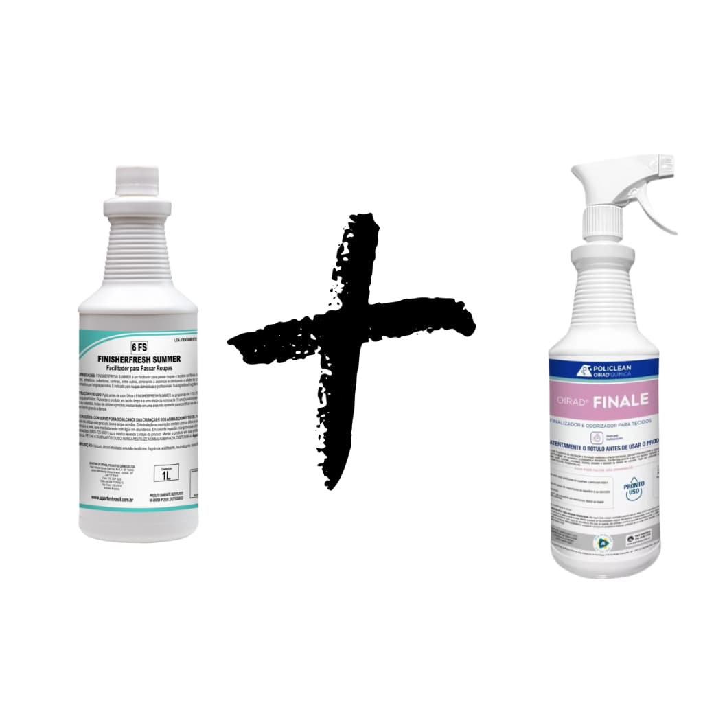 Kit Fragrâncias da Casa Finisherfresh Summer 1 Litro e FINALE 1 Litro