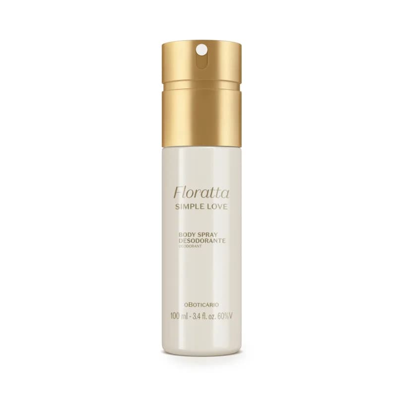 Body Spray Desodorante Floratta Simple Love100ml