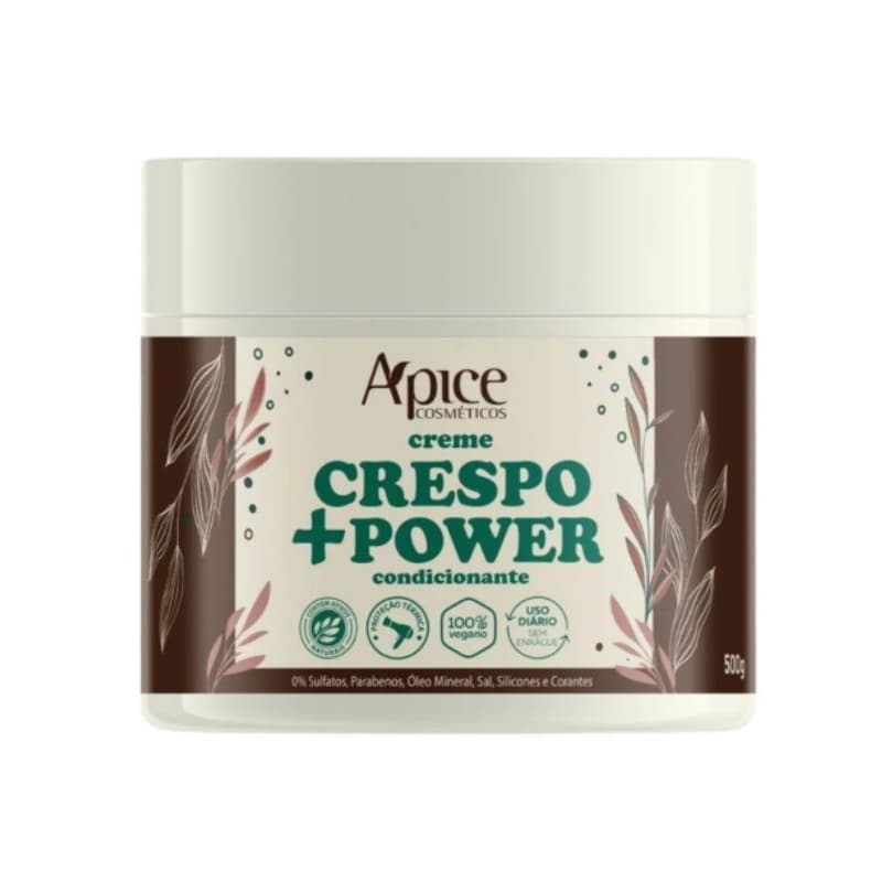 Creme de Pentear Crespo + Power Apice Cosmeticos 500gr
