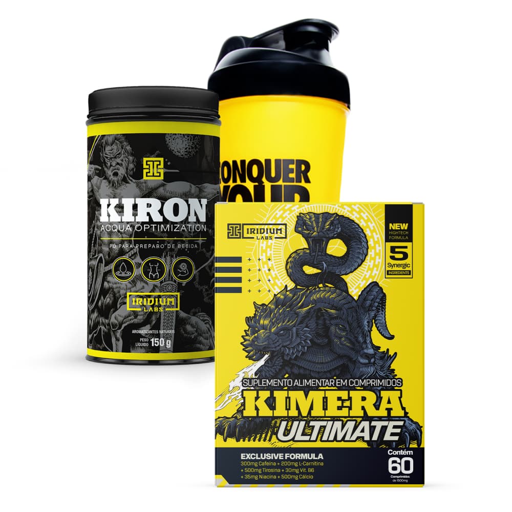 Kit Ultimate - Kimera Ultimate Thermo Tecnológico e Kiron Acqua Optimization e Coqueteleira
