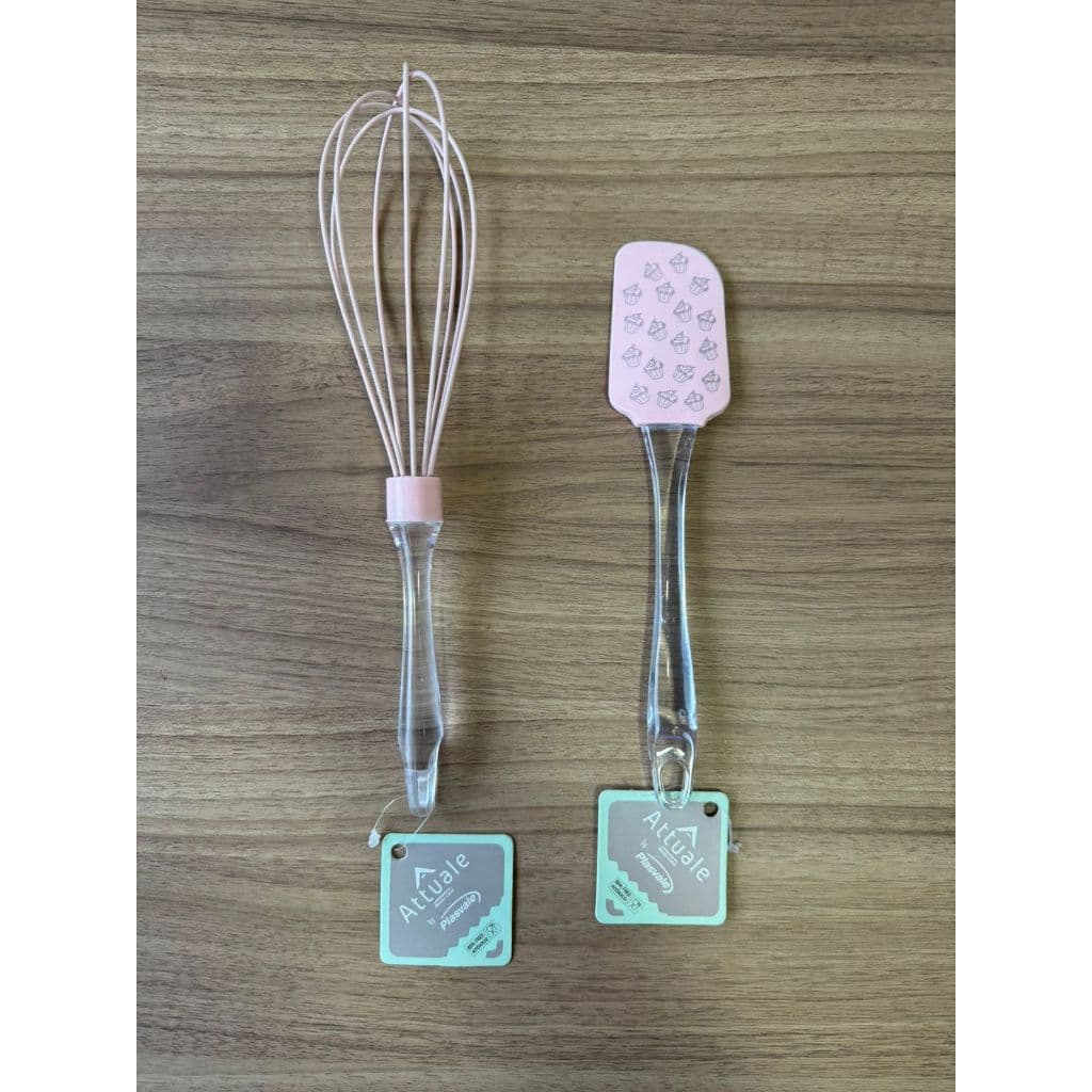 KIT ESPÁTULA E BATEDOR DE CLARAS CONFEITEIRO ATTUALE KIT8923