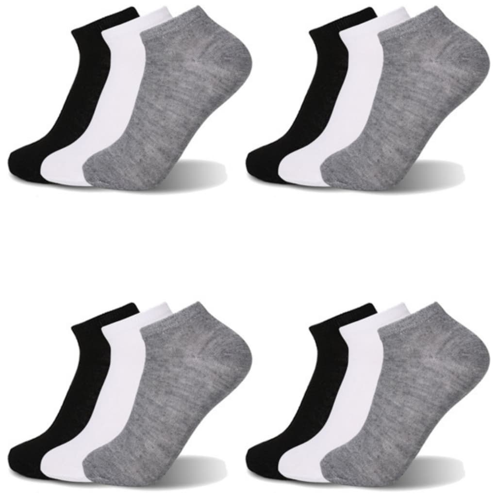 Meia Juvenil Infantil 12 Pares Cano Baixo Unissex Atacado 6 pares ou 3 pares 31 ao 43 todos os tamanhos cores soquete