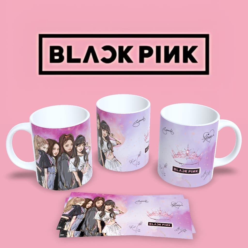 Caneca Personalizada - Black Pink