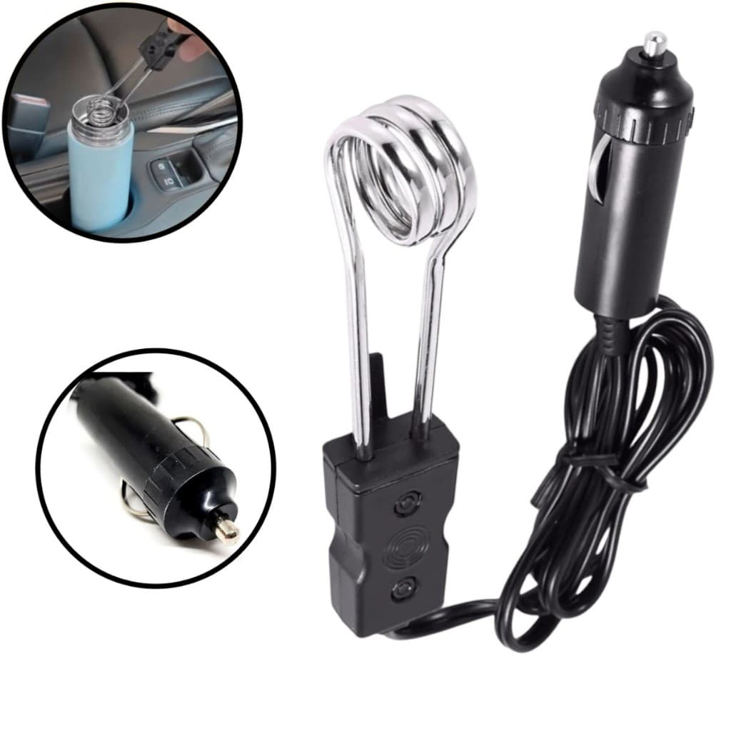 Aquecedor ebulidor  de esquentar  Liquido Para Carro Rápido Elétrico 12v/120w