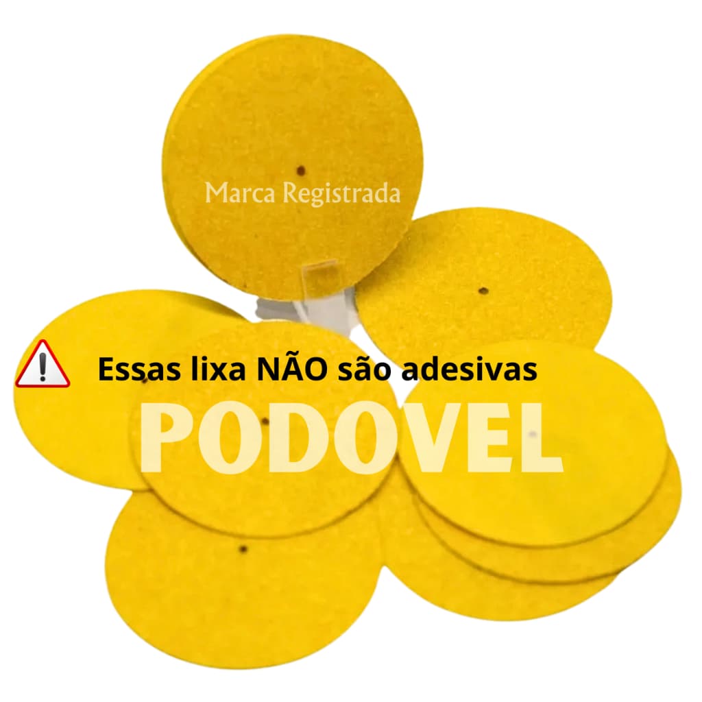 500 Lixas Plantar sola dos pés Podologia Manicure Pedicure SPA pés diversas gramaturas