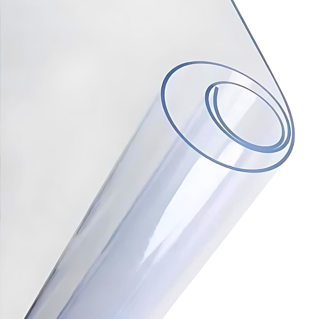 Plástico Transparente Cristal Pvc 0,80mm Grosso Lona Toldo Toalha De Mesa Cortina 80cm X 1,40m