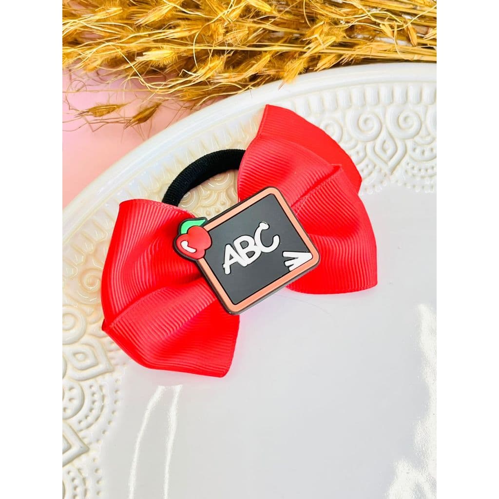 Laço infantil / Laço na xuxinha  / Laço vermelho / Laço escolar  a unidade  /Tendência/ Laço abc /Laco para escola