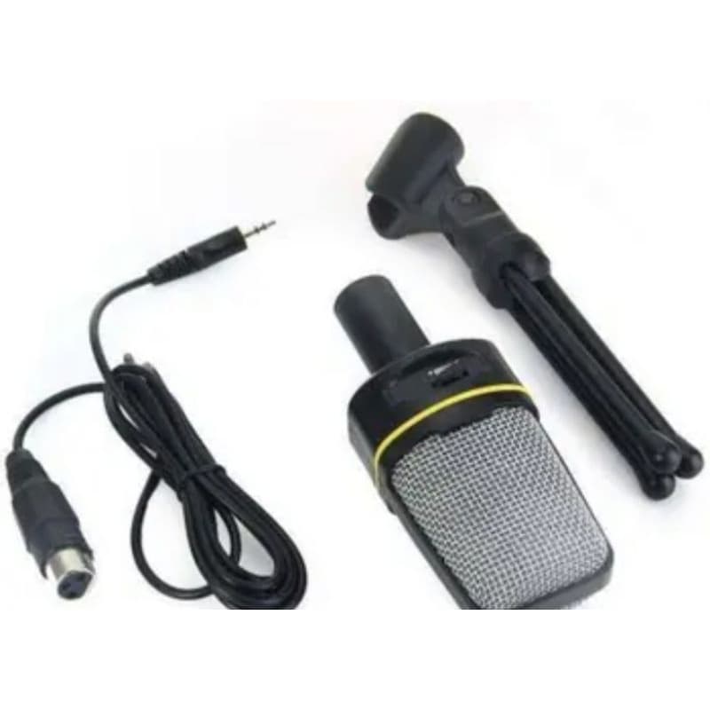 microfone condensador sf920 alto desempenho em sensibilidade com tripe.