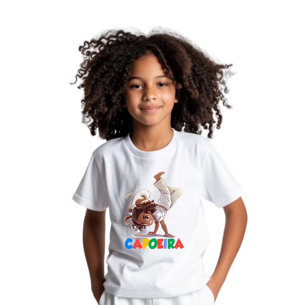 Camiseta Tshirt Feminina Capoeira