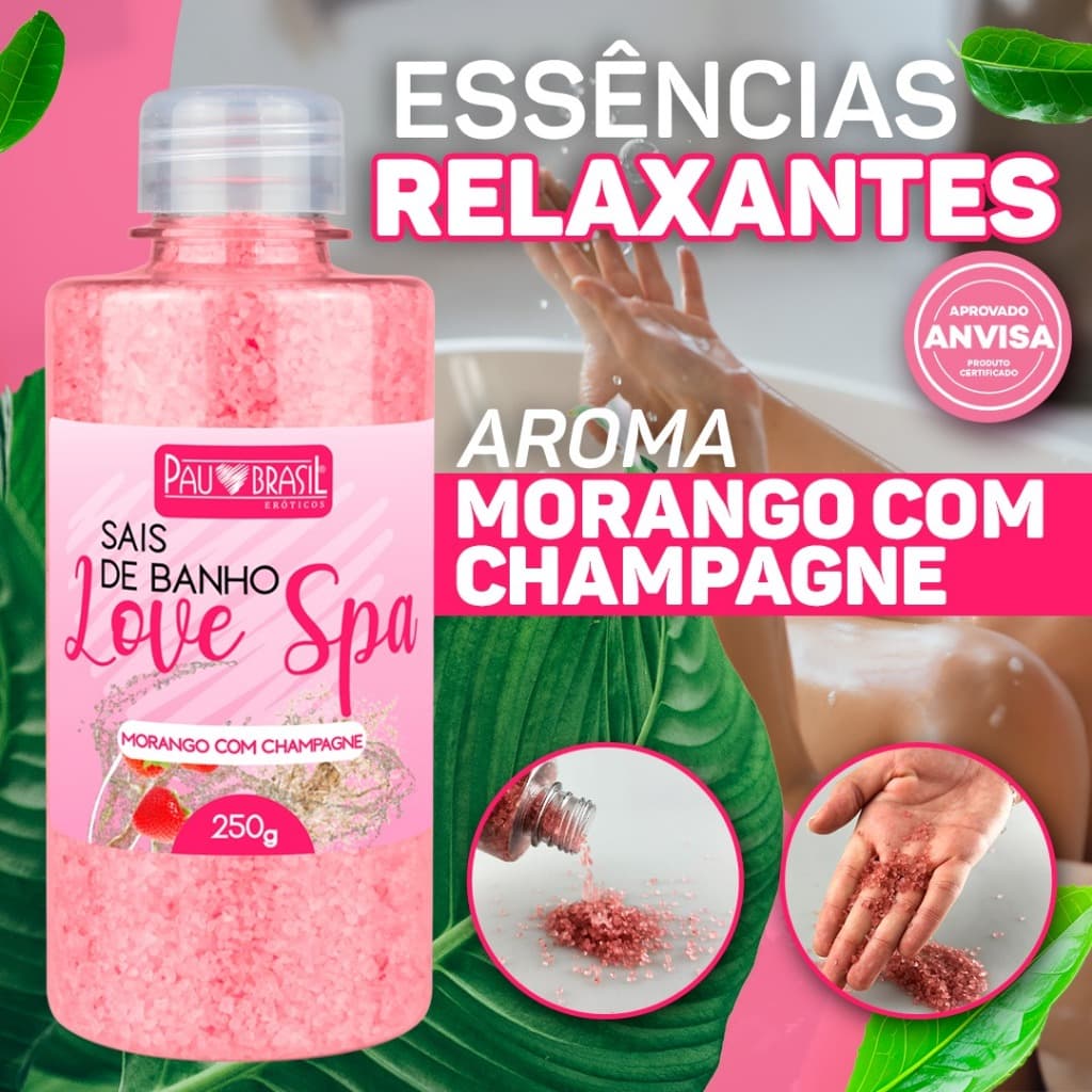 TENHA UM BANHO RELAXANTE E INTENSAO COM OS SAIS QUE RENOVAM AS CÉLULAS DO CORPO