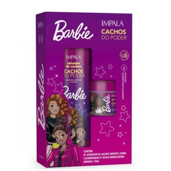 Ativador de cachos infantil + geléia modeladora infantil Impala