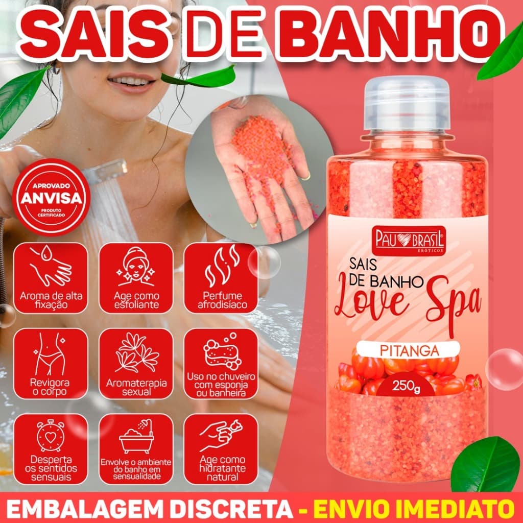 AROMAS INCRÍVEIS E CUIDADO COM A PELE EM CADA BANHO!