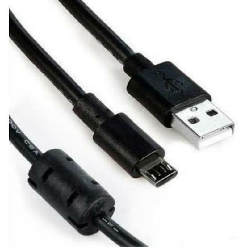 Cabo V8 Micro USB Com Filtro 3 Metros - Ps4, Tv Box, Celular - 3m ws