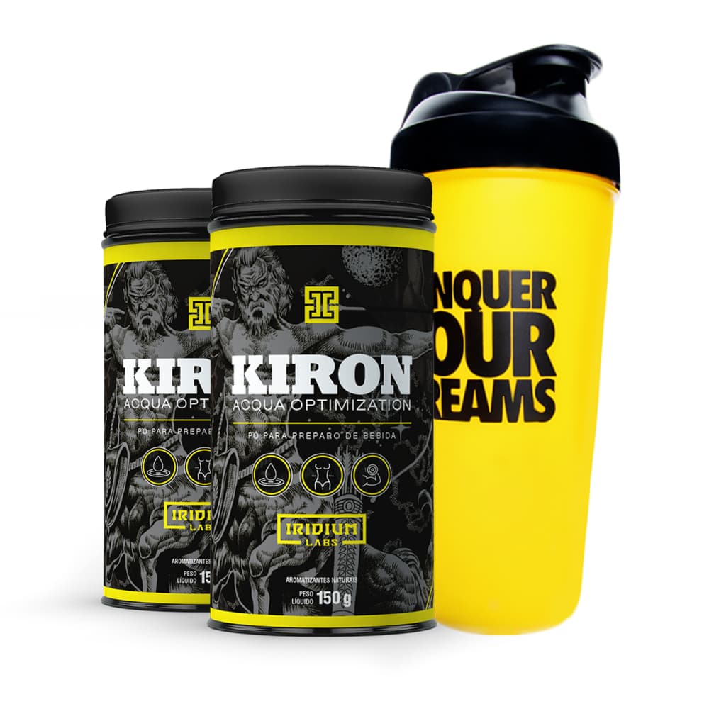 Kit 2x Kiron Acqua Optimization + Coqueteleira 600ml