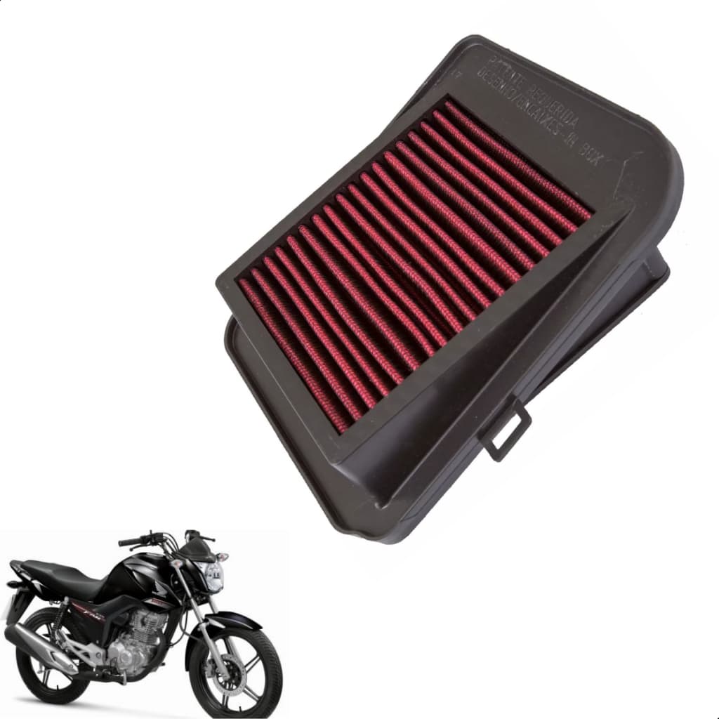 Filtro De Ar Esportivo Lavavel Plasmoto Fan 160 2014 a 2023