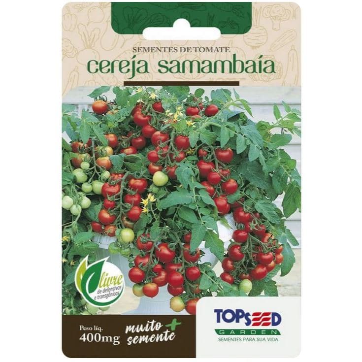 Sementes do Tomate Cereja Para Hortas e Vasos