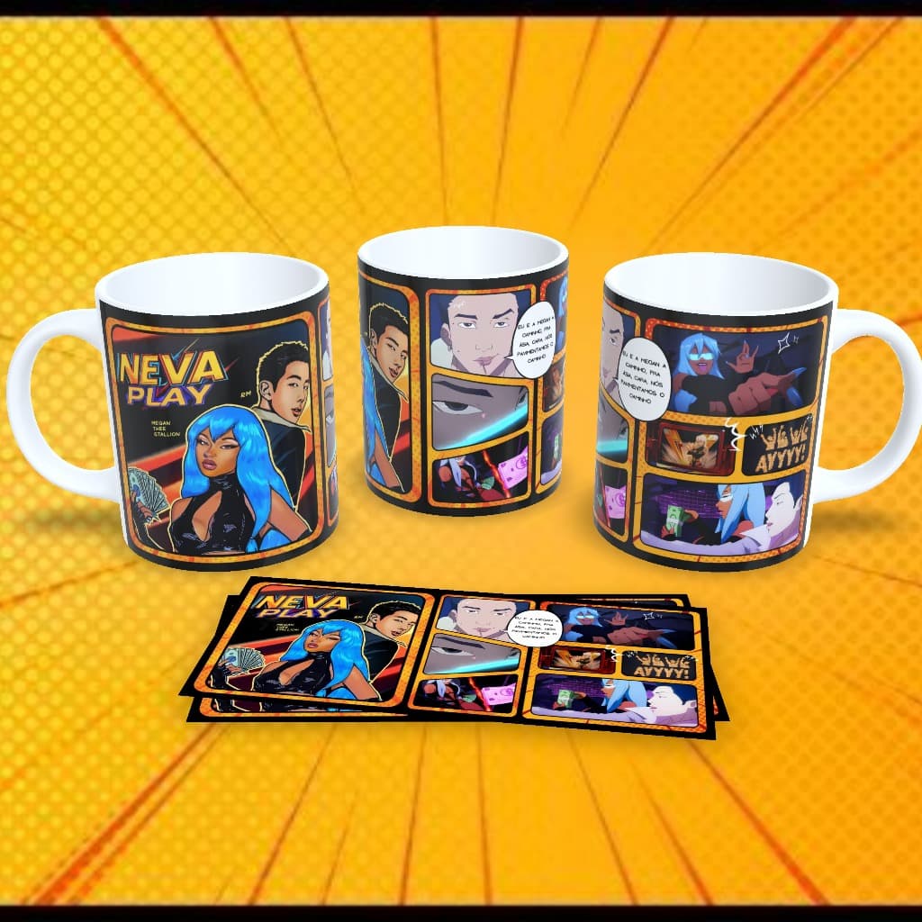 Caneca Personalizada - MeganJun - Neva Play