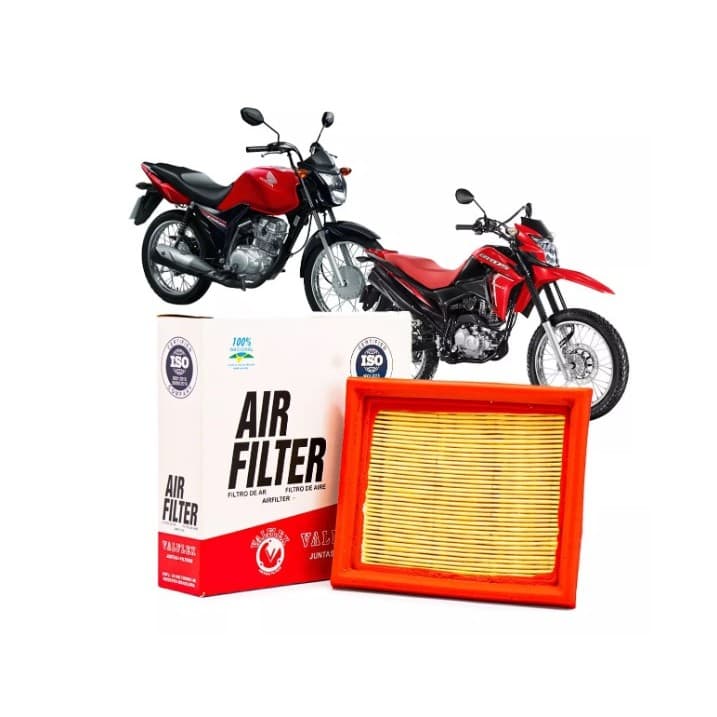 Filtro De Ar  Cg Titan Fan 125 Pop 100 Nxr 125 150 Bros 2009