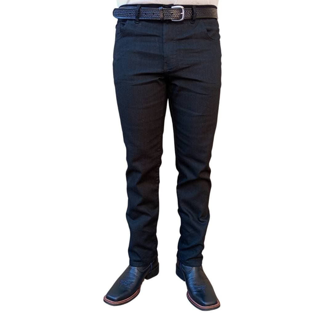 Kit 3 Calça Jeans Masculina Tradicional Preta com Elastano Tecido Premium
