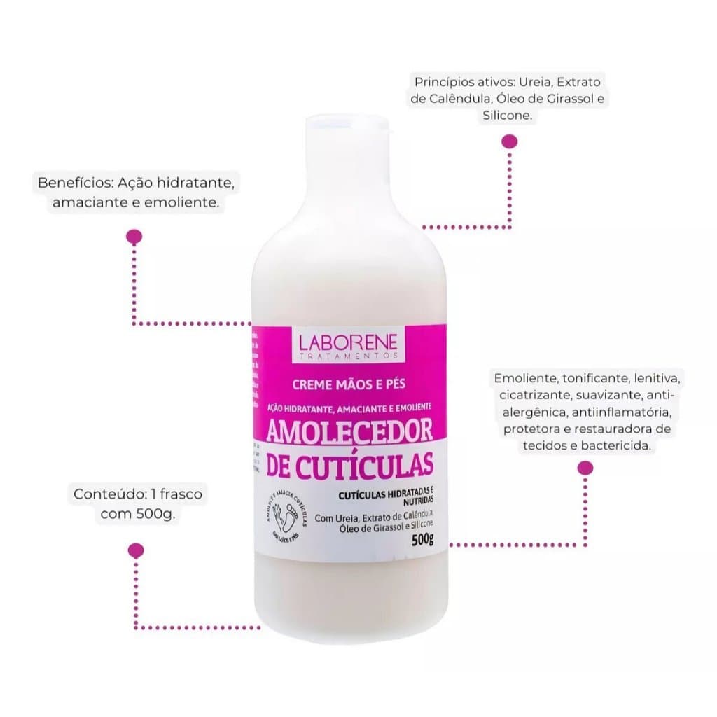 Amolecedor de Cutícula 500g Laborene