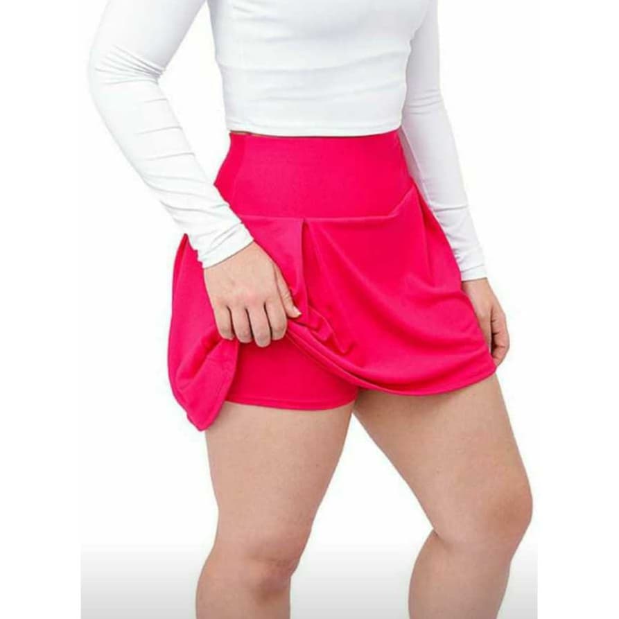 Shorts Saia Academia/Caminhada/Sports/tecido Suplex Romantic